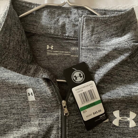 Under Armour 1/4 zip activewear L - Picture 3 of 6